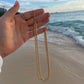 Classic 4mm Gold Necklace