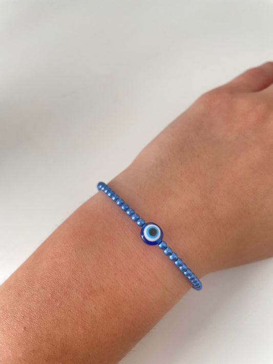 Evil Eye X Blue Bracelet