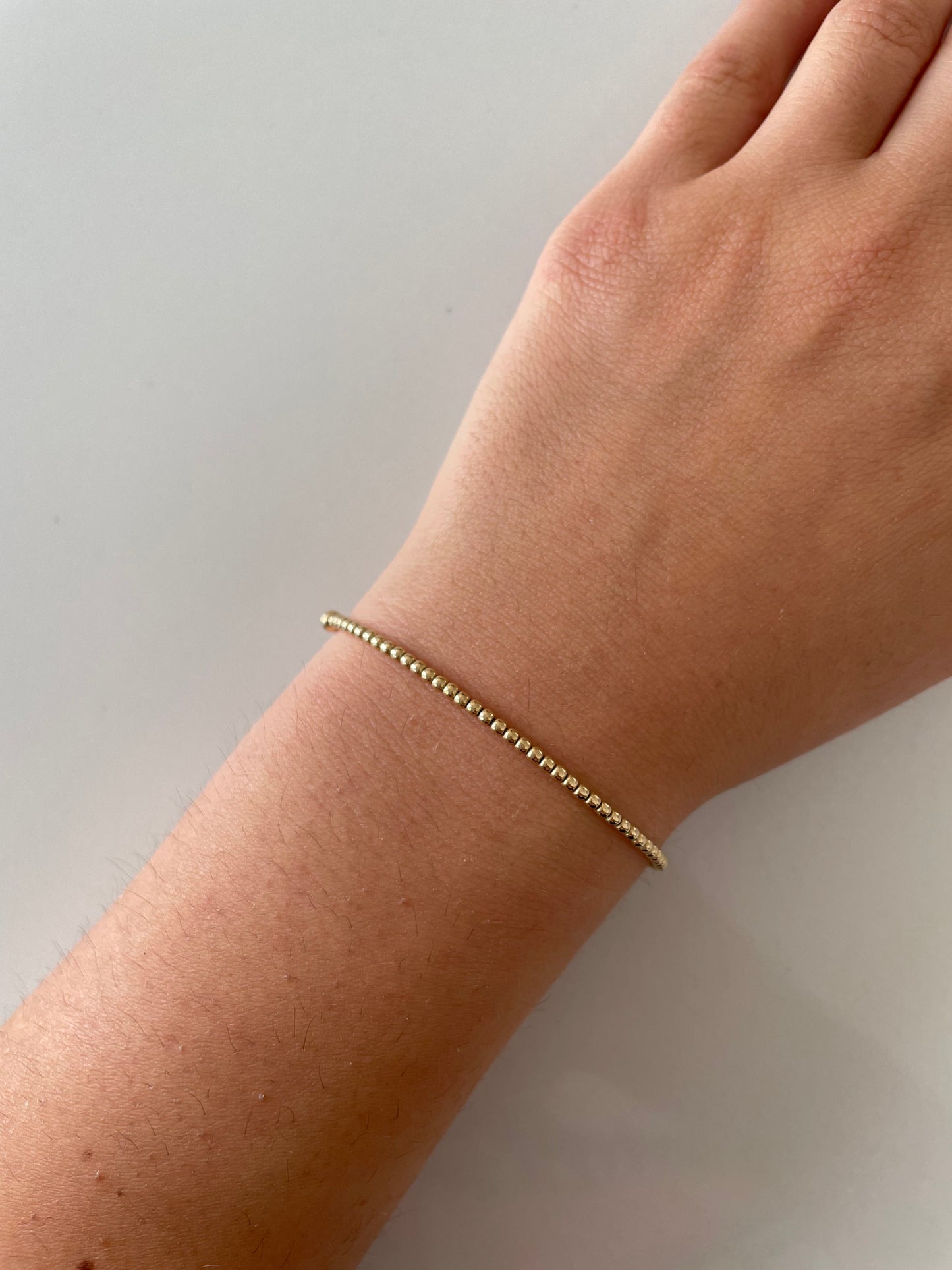 Classic 2mm Gold Bracelet