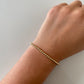 Classic 3mm Gold Bracelet