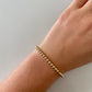 Classic 4mm Gold Filled Bracelet