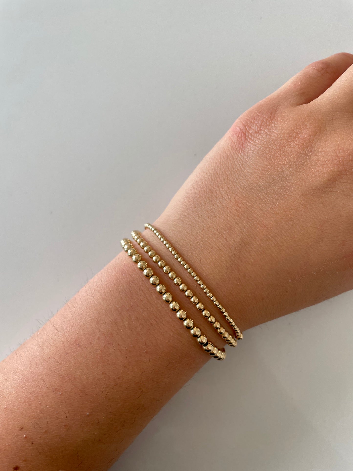 Classic 4mm Gold Filled Bracelet